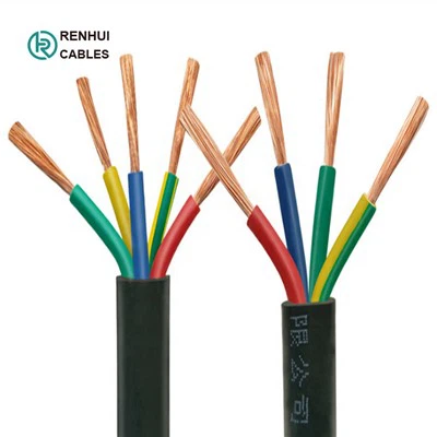 450/750V, ห้าคอร์, สายยางกันน้ำ